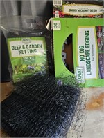 Deer & Garden Netting Garden Edging new old stock