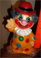 Retro 7" Tall Clown Bank