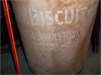 Large Vintage Biscuit Bin/ Barrel