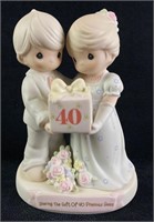 Precious Moments Figurine "40 Precious Years"
