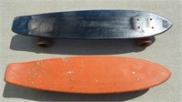 2 Plastic Nash Skateboards