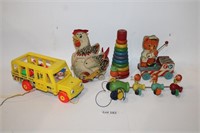 Assortment of Vintage Children Toys