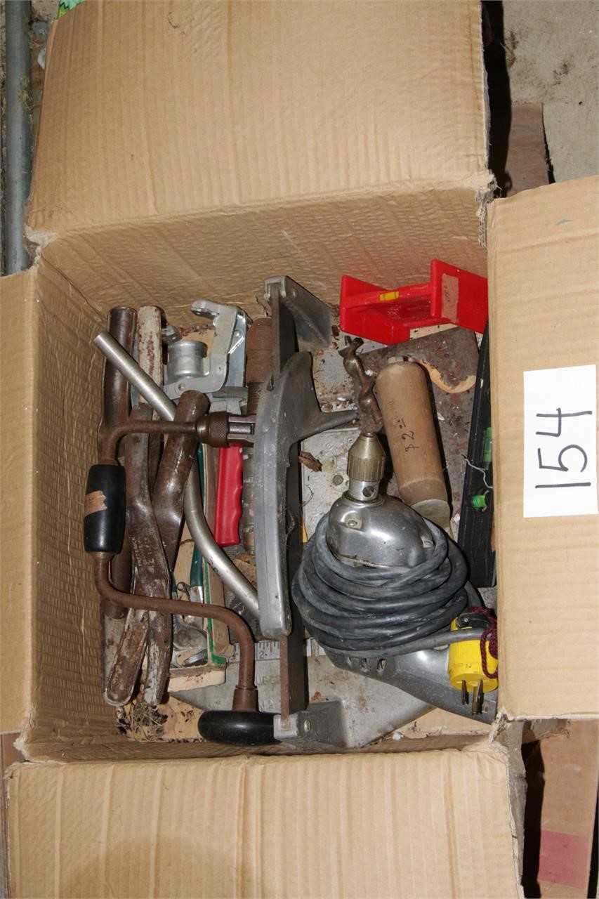 Box of asst tools