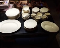 74 pc Wedgwood China12 dinner plates 12 saucers