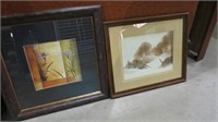 2 FRAMED PRINTS, 1 JERRY THOMPSON SIGNED/NUMBERED