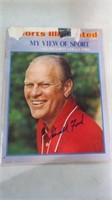 1974 SPORTS ILLUSTRATED SIGNED BY GERALD FORD