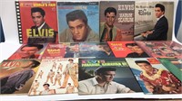 Lot of 14 Elvis LP Records
