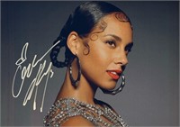 Autograph COA Alicia Keys Photo