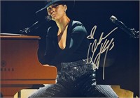 Autograph COA Alicia Keys Photo