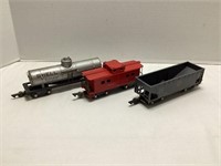 Three American Flyer S Gauge Train Cars