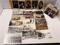 OVER 60 VINTAGE PHOTOGRAPH POST CARDS