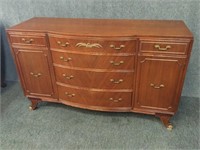 Rway Furniture Carved Wood Entry Buffet