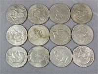 Eisenhower Dollars 1971-1978 / 12 pc