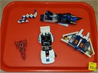 Tray of Transformers Toys