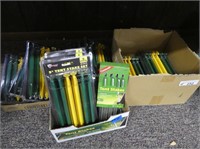 4 boxes tent stakes