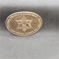 Deputy Sheriff's Department Belt Buckle