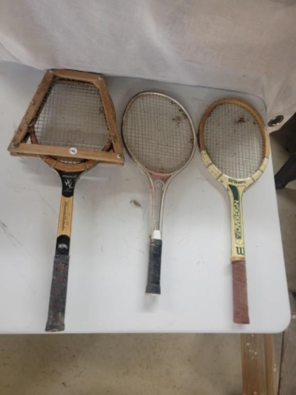 Wooden Tennis Rackets