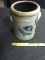 REPRODUCTION STONEWARE JAR DOUBLE SIDED