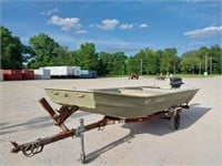 TITLED boat trailer