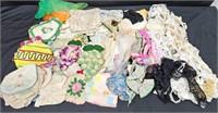 Lot of Doilies and Lace - Handmade +