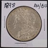 1898 MORGAN DOLLAR AU/BU