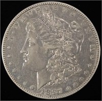 1897-O MORGAN DOLLAR XF/AU