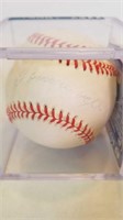 Signed  Baseball Tommy Agee