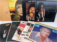 9 Records - 60s and 70s - Joni Mitchell, Cher, etc
