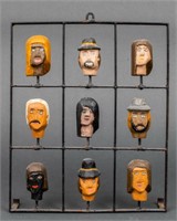 Outsider / Folk Art "Heads" Sculpture