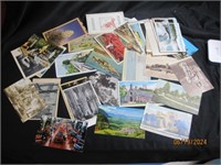 Vtg postcards various vista locations