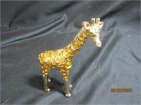 Vtg Giraffe Godinger Hidden Small Jewelry Box