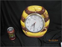 Kmc Quartz Clock Honey Bees & Bear Works