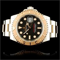 Rolex Yacht-Master Everose & Stainless Steel Watch