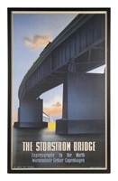 VTG 1937 Denmark Bridge Poster