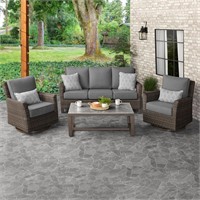 $2100  Agio McKinnon Outdoor 4-piece Seating Set