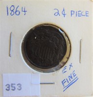 U.S. 2¢ Bronze