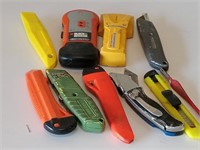 Hand Tools- Stud Finder, Box Cutters, etc.