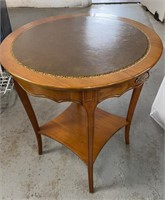 Vintage side table 27x24x24in (no shipping)