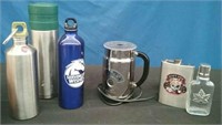 Box-New Pressure Coffee Grinder, Flask, Stanley