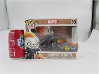 Gros Funko Pop #33, Ghost Rider '' Glows ''