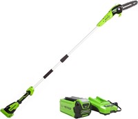 Greenworks 8 40V Cordless Pole Saw  2.0Ah