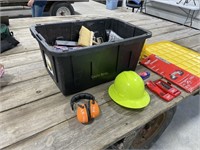 Tote of Fasteners, Shields, Other
