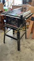 10in Table Saw with Leg Stand, 15 Amp