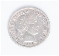 Coin 1897-O Barber Silver Dime In XF