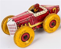 Marx Toy Company Wind Up Midget Race Car