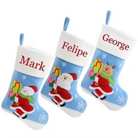 Set of 3, 18'' Personalized Customization Christma