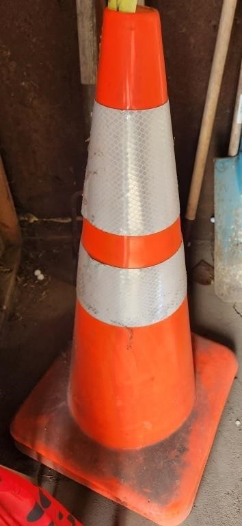 Orange Hazard Cones