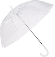 Amazon Basics Clear Bubble Umbrella  34.5 inch