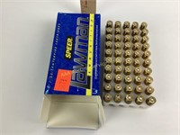 Speer Lawman 50 centerfire cartridges 9mm Luger