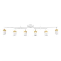 Globe Electric 64000055 6-Light Track Lighting,